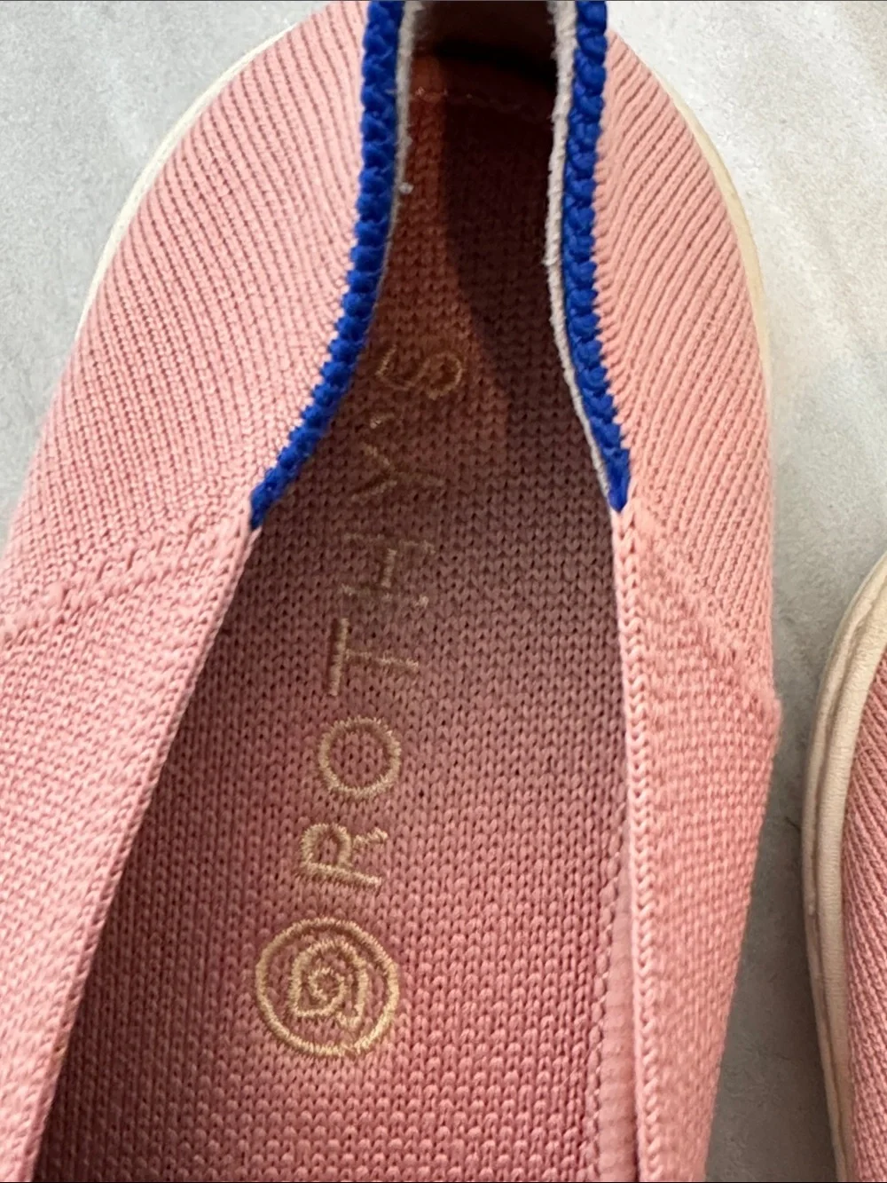 Rothy’s OriginalSlip-On Women’s Canvas Sneakers - Dusty Rose
